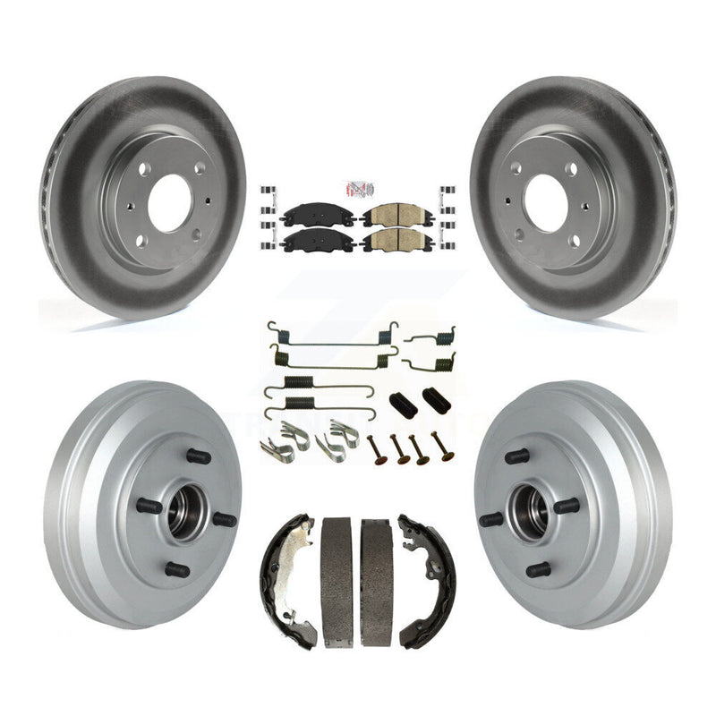 Transit Auto KGA-104242 Disc Brake Kit for 2009-2011 Ford Focus - Front and Rear