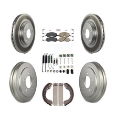Transit Auto KGA-104246 Disc Brake Kit for 2007-2017 Dodge Caliber, Dodge Avenger and More - Front and Rear