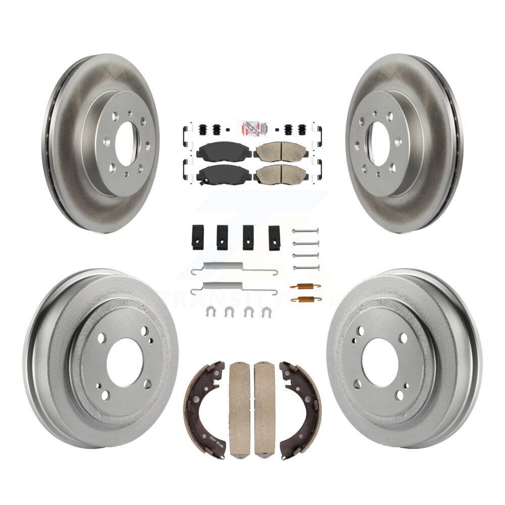 Transit Auto KGA-104249 Disc Brake Kit for 1996-2000 Honda Civic, Acura EL - Front and Rear