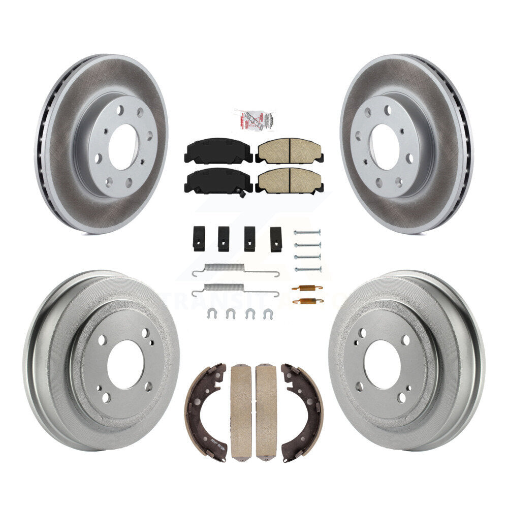 Transit Auto KGA-104252 Disc Brake Kit for 1996-2000 Honda Civic - Front and Rear