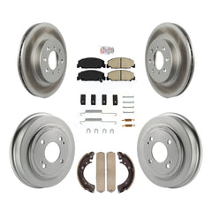 Transit Auto KGA-104253 Disc Brake Kit for 1997 Honda Civic - Front and Rear