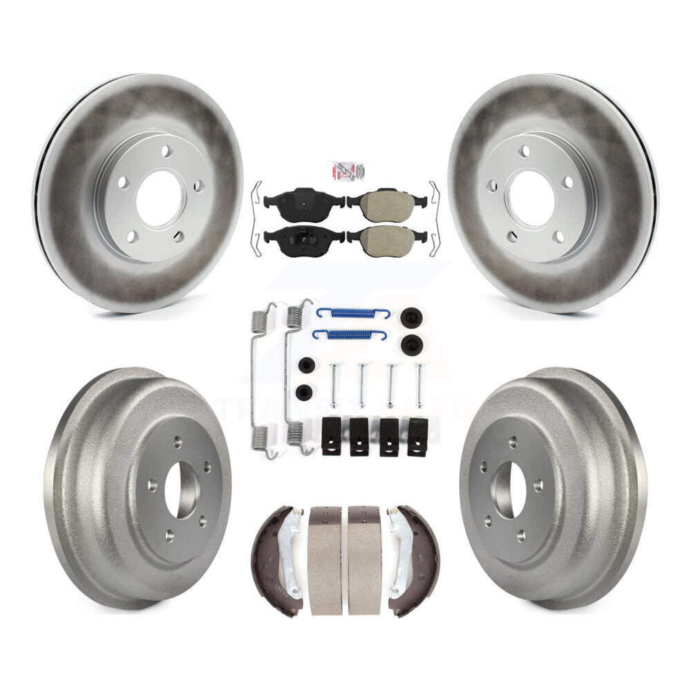 Transit Auto KGA-104254 Disc Brake Kit for 2010-2013 Ford Transit Connect - Front and Rear