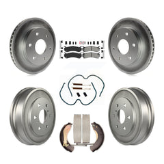 Transit Auto KGA-104267 Disc Brake Kit for 2005-2007 Chevrolet Silverado 1500 Classic, GMC Sierra 1500 Classic and More - Front and Rear