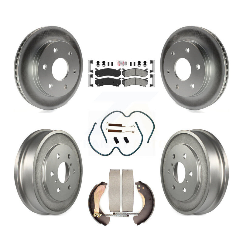 Transit Auto KGA-104267 Disc Brake Kit for 2005-2007 Chevrolet Silverado 1500 Classic, GMC Sierra 1500 Classic and More - Front and Rear