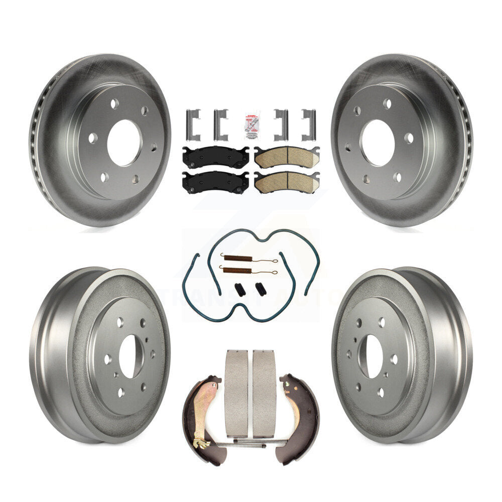 Transit Auto KGA-104268 Disc Brake Kit for 2005-2007 Chevrolet Silverado 1500 Classic, GMC Sierra 1500 Classic and More - Front and Rear