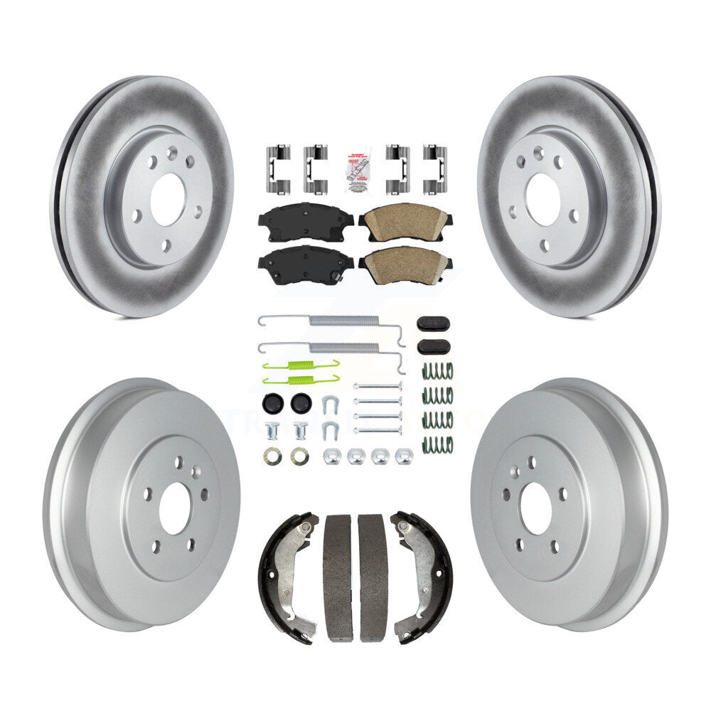 Transit Auto KGA-104274 Disc Brake Kit for 2011-2016 Chevrolet Cruze Limited, Chevrolet Cruze - Front and Rear