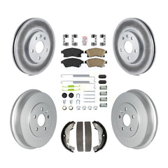 Transit Auto KGA-104274 Disc Brake Kit for 2011-2016 Chevrolet Cruze Limited, Chevrolet Cruze - Front and Rear
