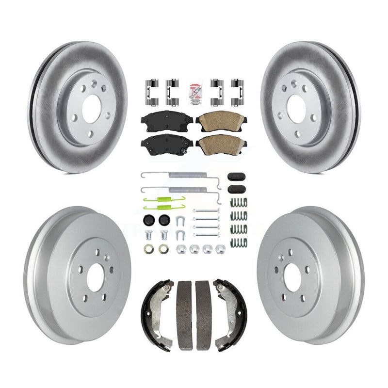 Transit Auto KGA-104274 Disc Brake Kit for 2011-2016 Chevrolet Cruze Limited, Chevrolet Cruze - Front and Rear