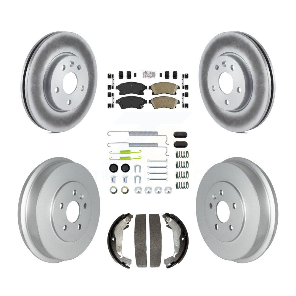 Transit Auto KGA-104275 Disc Brake Kit for 2011-2016 Chevrolet Cruze Limited, Chevrolet Cruze - Front and Rear