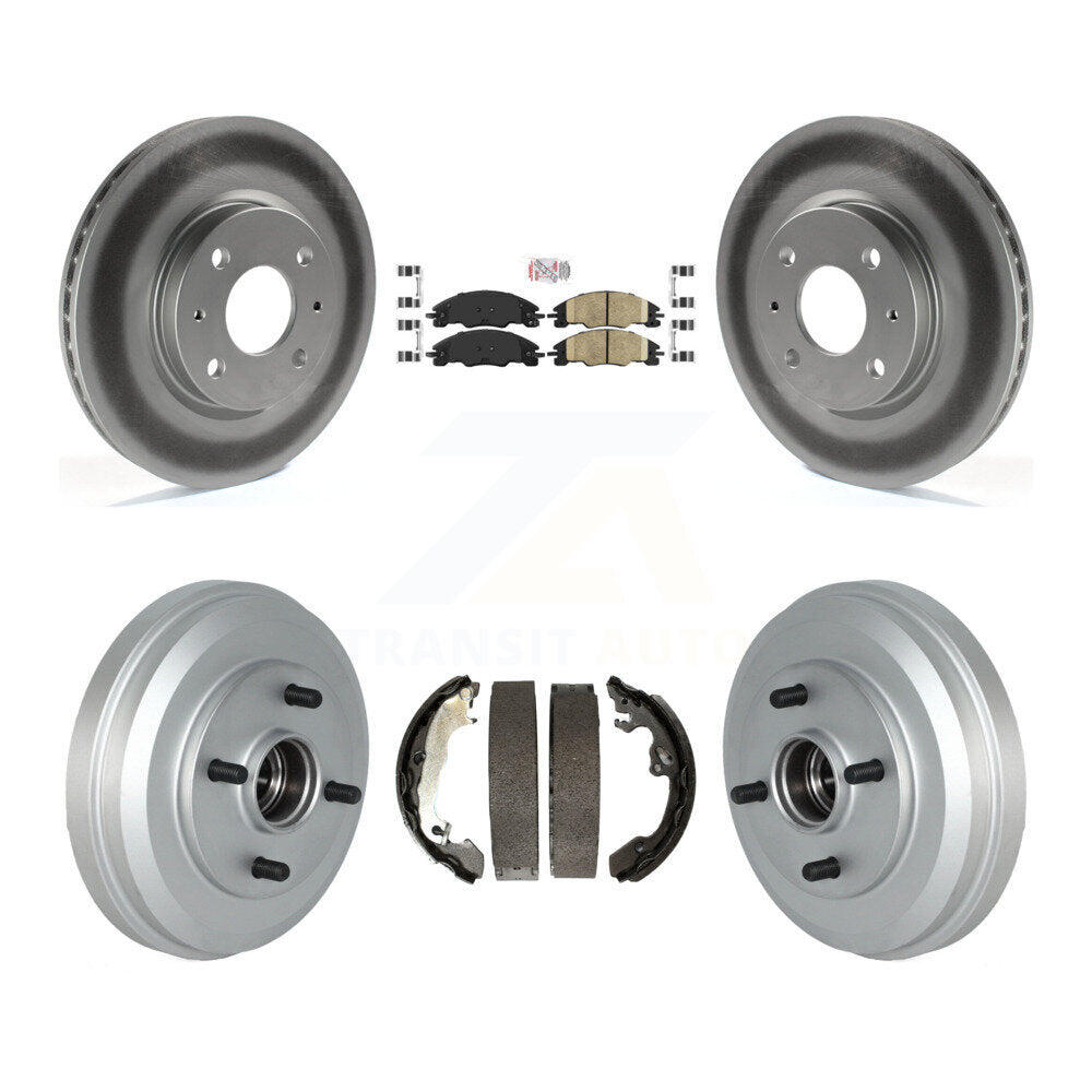 Transit Auto KGA-104276 Disc Brake Kit for 2009-2011 Ford Focus - Front and Rear