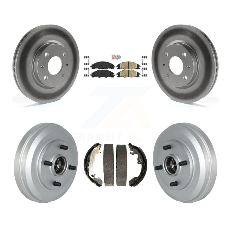 Transit Auto KGA-104276 Disc Brake Kit for 2009-2011 Ford Focus - Front and Rear