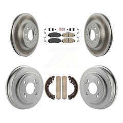 Transit Auto KGA-104282 Disc Brake Kit for 1996-2000 Honda Civic, Acura EL - Front and Rear