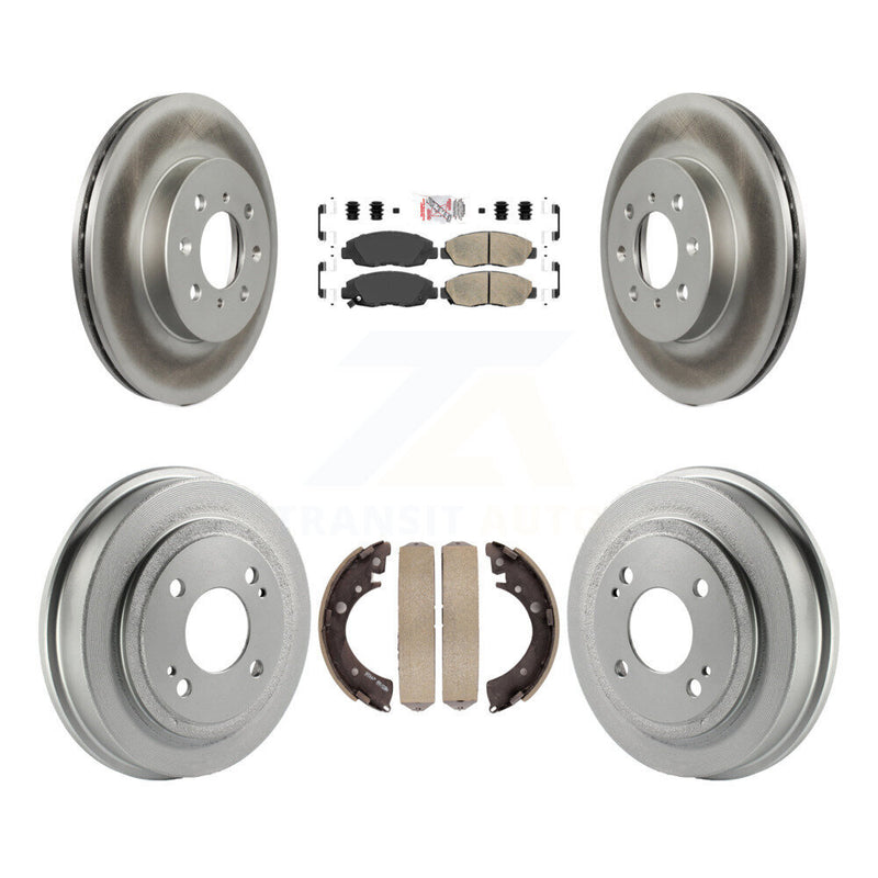 Transit Auto KGA-104282 Disc Brake Kit for 1996-2000 Honda Civic, Acura EL - Front and Rear