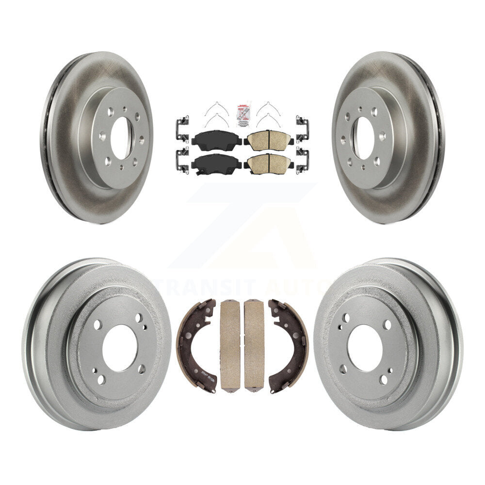 Transit Auto KGA-104284 Disc Brake Kit for 2007-2008 Honda Fit - Front and Rear