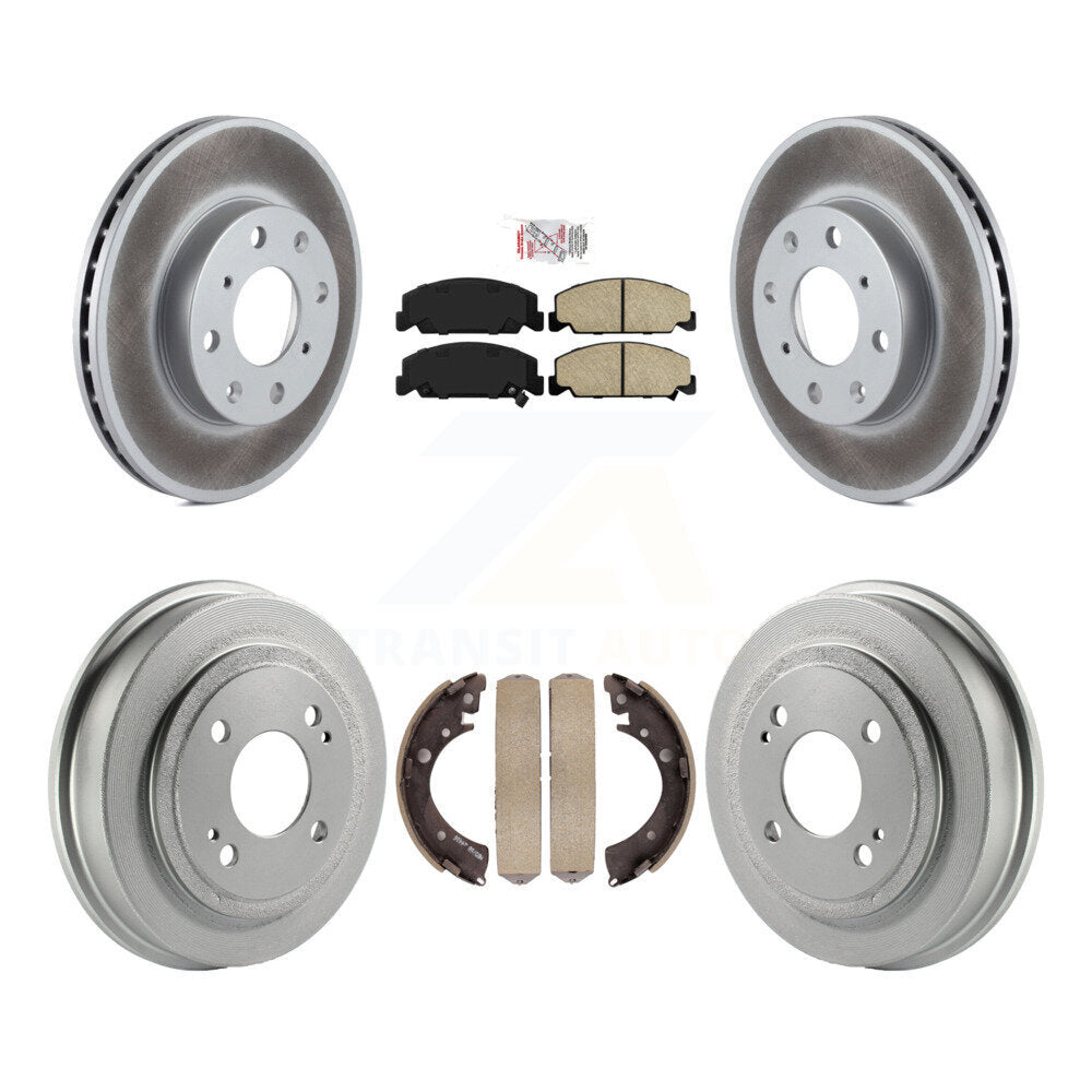 Transit Auto KGA-104285 Disc Brake Kit for 1992-2000 Honda Civic - Front and Rear