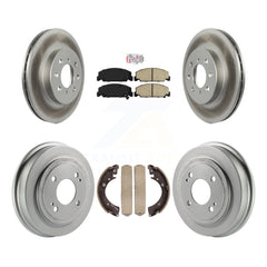 Transit Auto KGA-104286 Disc Brake Kit for 1997 Honda Civic - Front and Rear