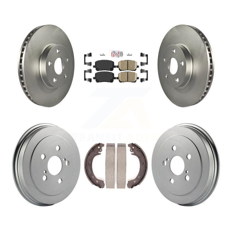 Transit Auto KGA-104294 Disc Brake Kit for 2003-2008 Toyota Corolla - Front and Rear