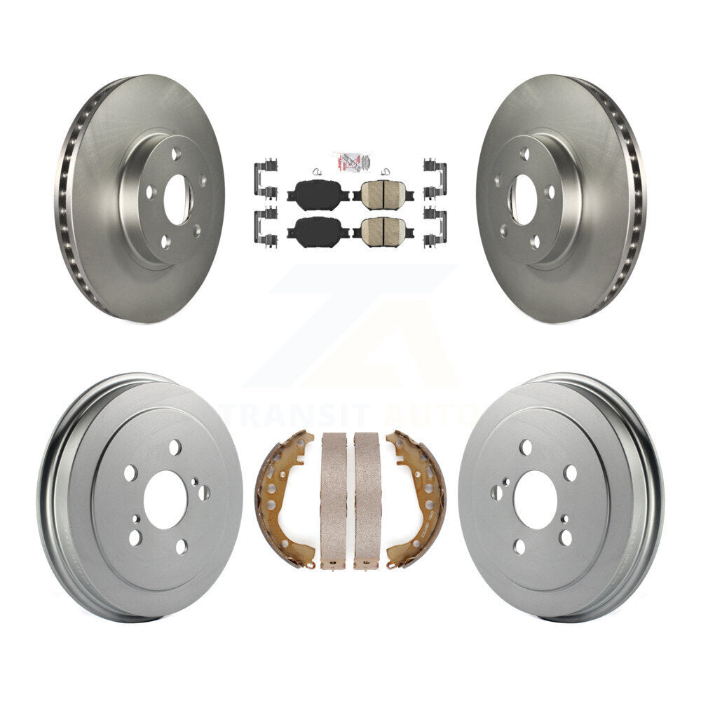 Transit Auto KGA-104297 Disc Brake Kit for 2000-2005 Toyota Celica - Front and Rear