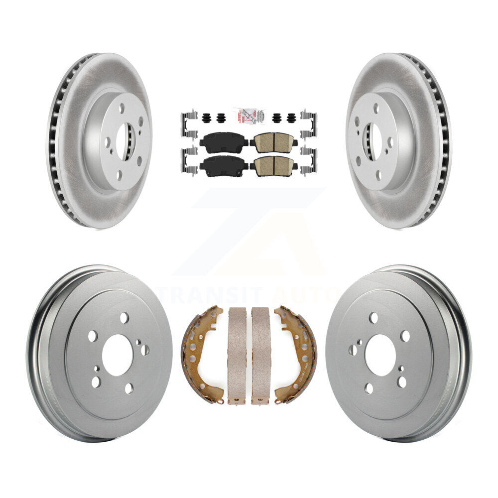 Transit Auto KGA-104298 Disc Brake Kit for 2004-2008 Toyota Prius - Front and Rear