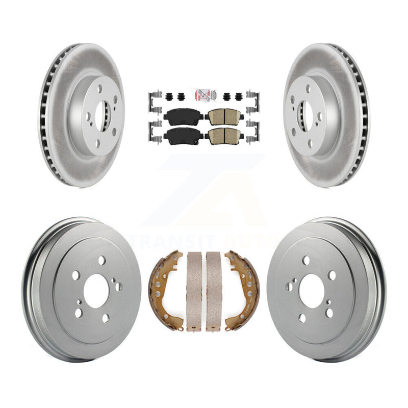 Transit Auto KGA-104298 Disc Brake Kit for 2004-2008 Toyota Prius - Front and Rear