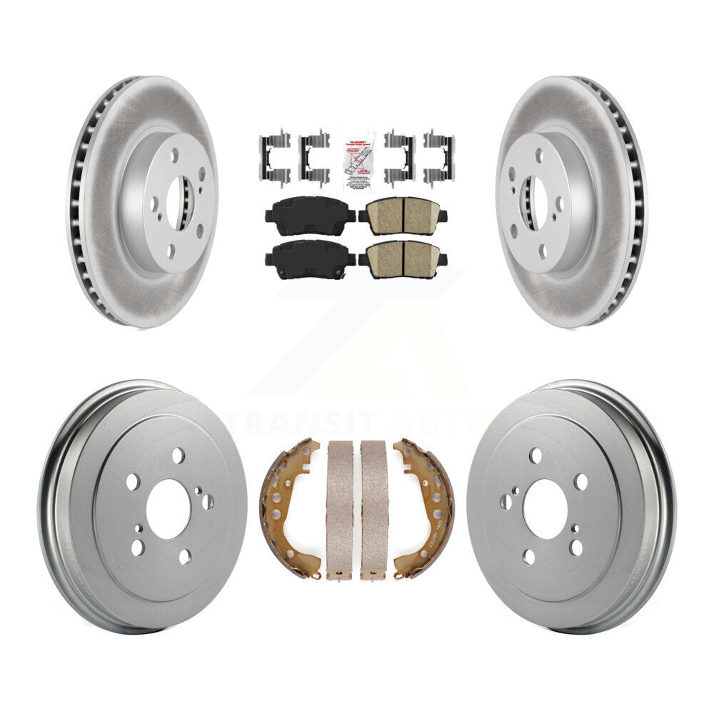 Transit Auto KGA-104299 Disc Brake Kit for 2004-2008 Toyota Prius - Front and Rear