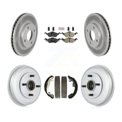 Transit Auto KGA-104300 Disc Brake Kit for 2000-2003 Ford Focus - Front and Rear