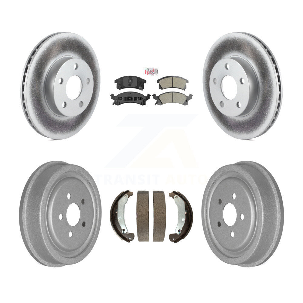 Transit Auto KGA-104302 Disc Brake Kit for 2003-2005 Chevrolet Cavalier, Pontiac Sunfire - Front and Rear