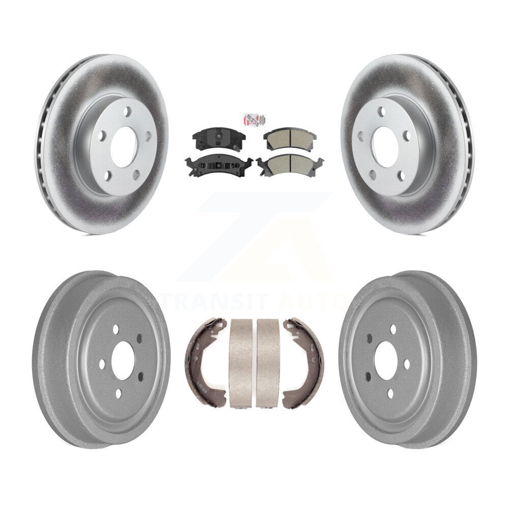Transit Auto KGA-104303 Disc Brake Kit for 2003 Chevrolet Cavalier - Front and Rear