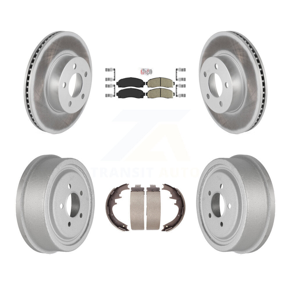 Transit Auto KGA-104304 Disc Brake Kit for 2004-2010 Mazda B4000, Ford Ranger - Front and Rear