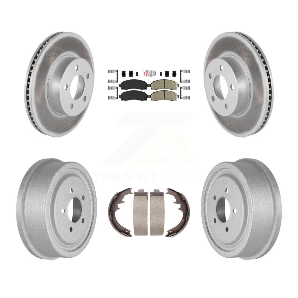 Transit Auto KGA-104305 Disc Brake Kit for 2004-2010 Mazda B4000, Ford Ranger - Front and Rear
