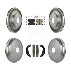Transit Auto KGA-104307 Disc Brake Kit for 2006-2014 Toyota Yaris - Front and Rear