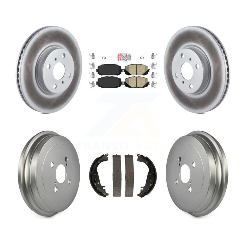 Transit Auto KGA-104308 Disc Brake Kit for 2012-2013 Toyota Yaris - Front and Rear
