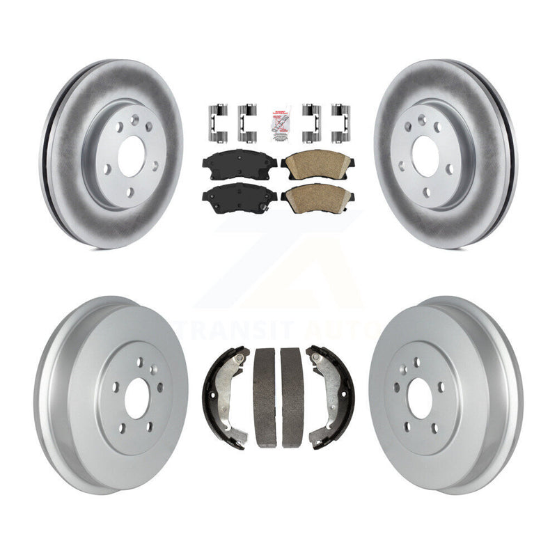 Transit Auto KGA-104309 Disc Brake Kit for 2011-2016 Chevrolet Cruze Limited, Chevrolet Cruze - Front and Rear