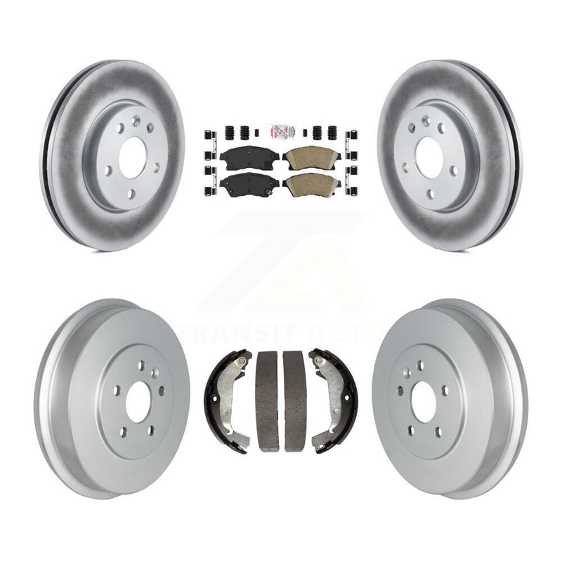 Transit Auto KGA-104310 Disc Brake Kit for 2011-2016 Chevrolet Cruze Limited, Chevrolet Cruze - Front and Rear
