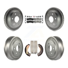 Transit Auto KGA-104311 Disc Brake Kit for 2005-2007 Chevrolet Silverado 1500 Classic, GMC Sierra 1500 Classic and More - Front and Rear