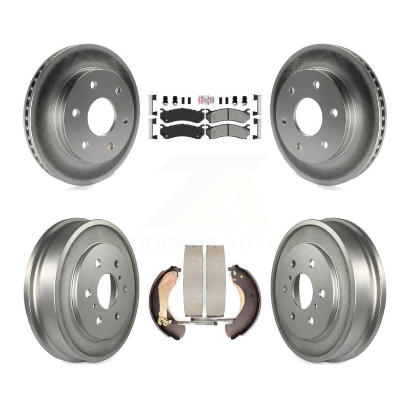 Transit Auto KGA-104311 Disc Brake Kit for 2005-2007 Chevrolet Silverado 1500 Classic, GMC Sierra 1500 Classic and More - Front and Rear