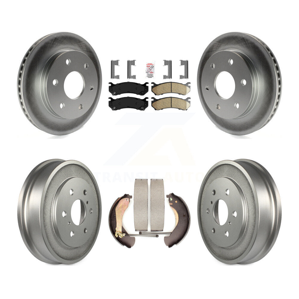 Transit Auto KGA-104314 Disc Brake Kit for 2005-2007 Chevrolet Silverado 1500 Classic, GMC Sierra 1500 Classic and More - Front and Rear