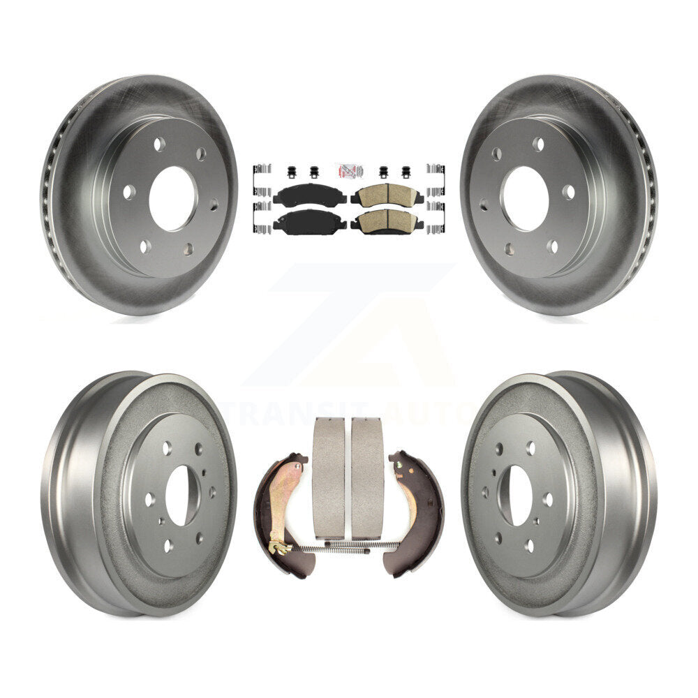 Transit Auto KGA-104319 Disc Brake Kit for 2007 GMC Sierra 1500 - Front and Rear