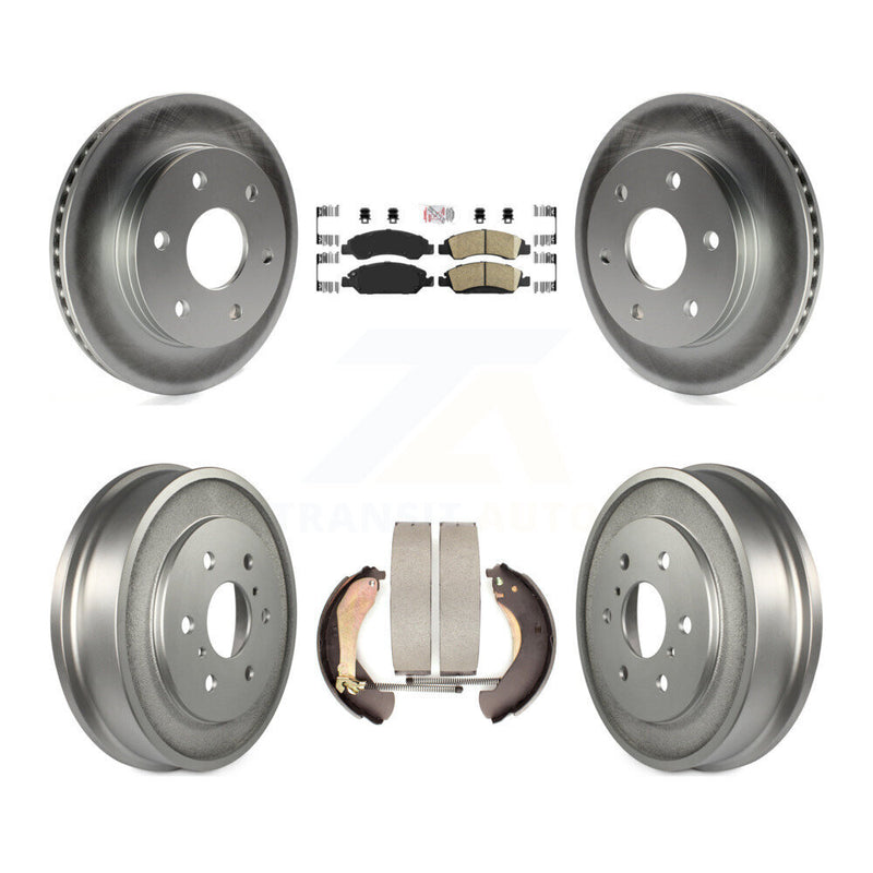 Transit Auto KGA-104319 Disc Brake Kit for 2007 GMC Sierra 1500 - Front and Rear