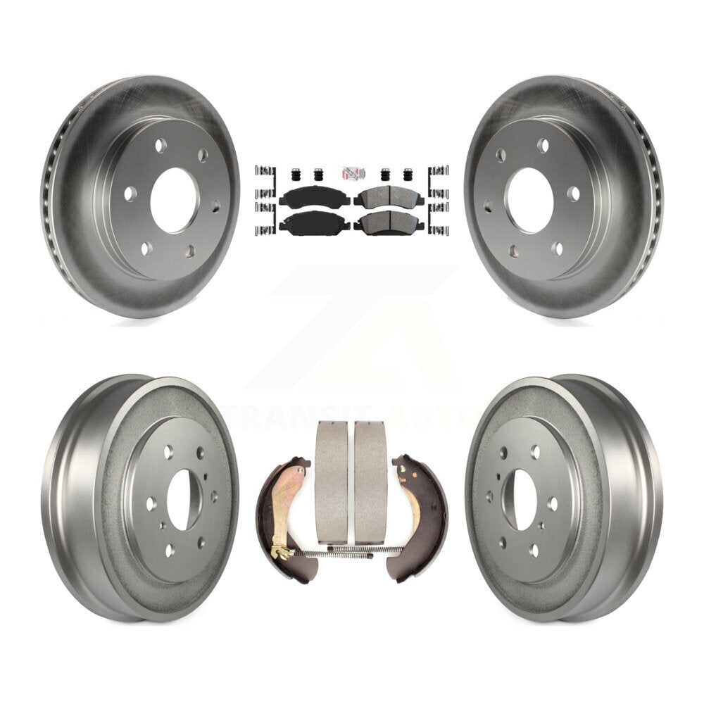 Transit Auto KGA-104320 Disc Brake Kit for 2007 GMC Sierra 1500 - Front and Rear
