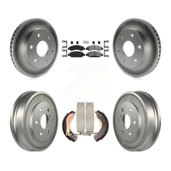 Transit Auto KGA-104320 Disc Brake Kit for 2007 GMC Sierra 1500 - Front and Rear