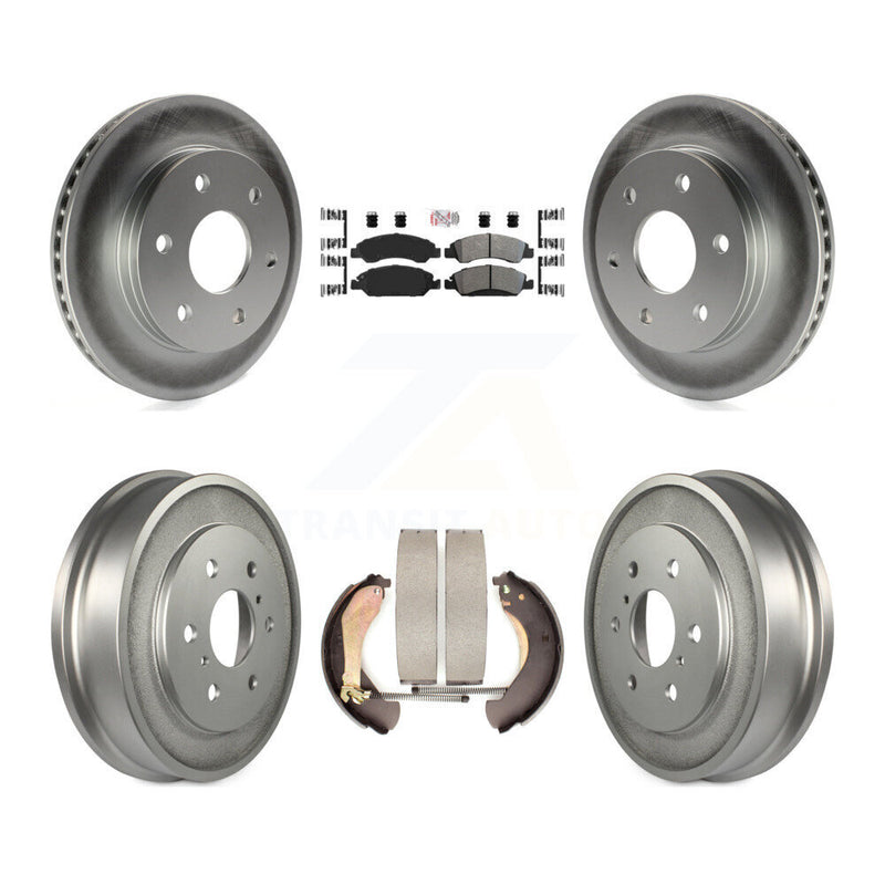 Transit Auto KGA-104320 Disc Brake Kit for 2007 GMC Sierra 1500 - Front and Rear