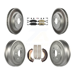 Transit Auto KGA-104323 Disc Brake Kit for 2005-2008 Chevrolet Silverado 1500, GMC Sierra 1500 and More - Front and Rear