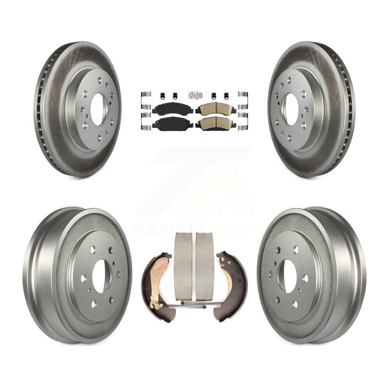 Transit Auto KGA-104323 Disc Brake Kit for 2005-2008 Chevrolet Silverado 1500, GMC Sierra 1500 and More - Front and Rear