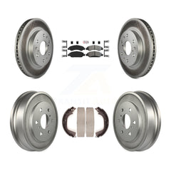 Transit Auto KGA-104324 Disc Brake Kit for 2008 Chevrolet Silverado 1500, GMC Sierra 1500 - Front and Rear