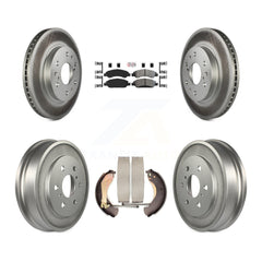 Transit Auto KGA-104325 Disc Brake Kit for 2005-2008 Chevrolet Silverado 1500, GMC Sierra 1500 and More - Front and Rear