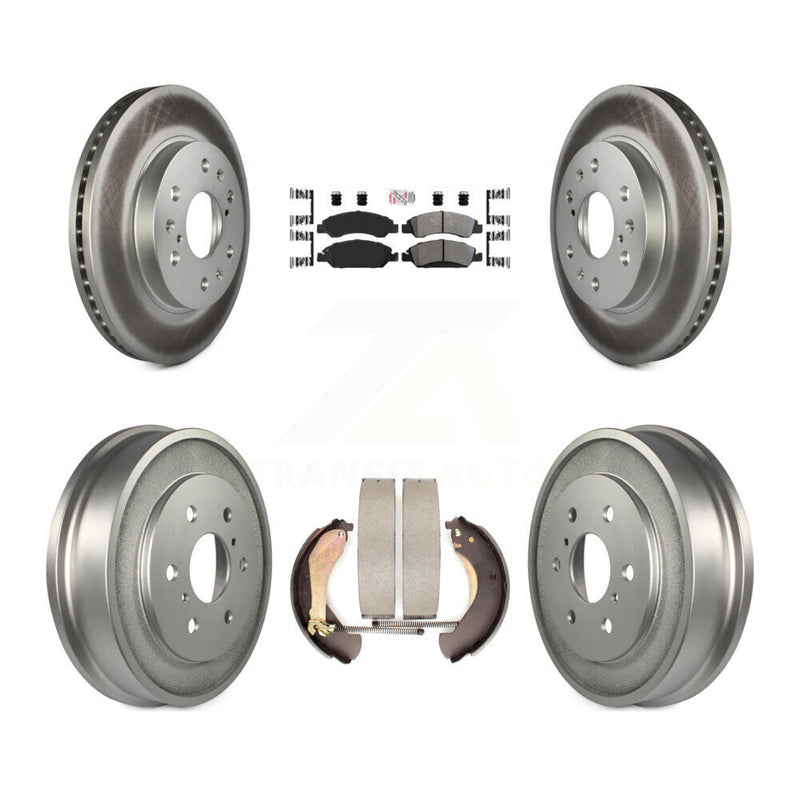 Transit Auto KGA-104325 Disc Brake Kit for 2005-2008 Chevrolet Silverado 1500, GMC Sierra 1500 and More - Front and Rear