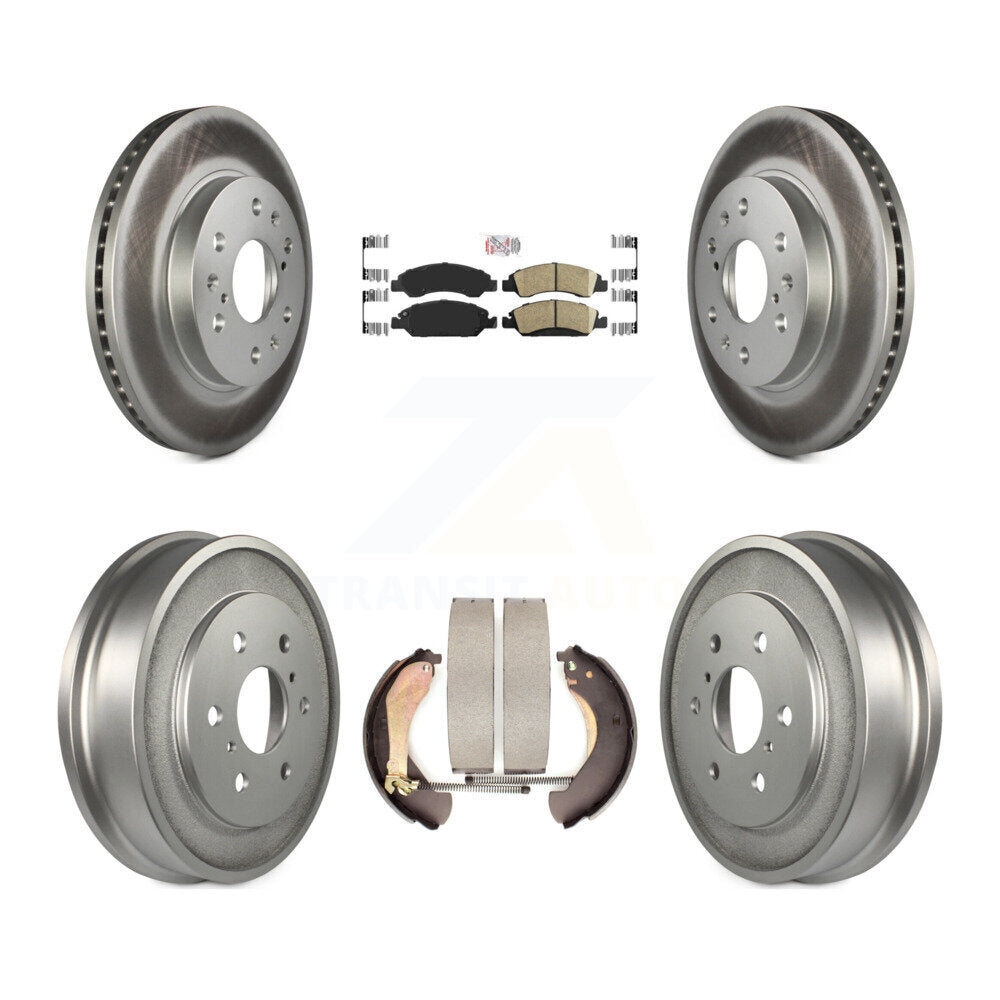Transit Auto KGA-104327 Disc Brake Kit for 2005-2008 Chevrolet Silverado 1500, GMC Sierra 1500 and More - Front and Rear