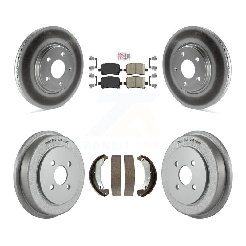 Transit Auto KGA-104339 Disc Brake Kit for 2006 Pontiac Pursuit - Front and Rear