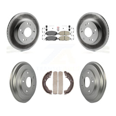 Transit Auto KGA-104341 Disc Brake Kit for 2012-2015 Honda Civic - Front and Rear